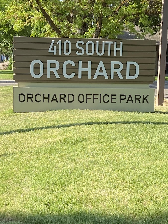 Office Park Sign on Orchard Street